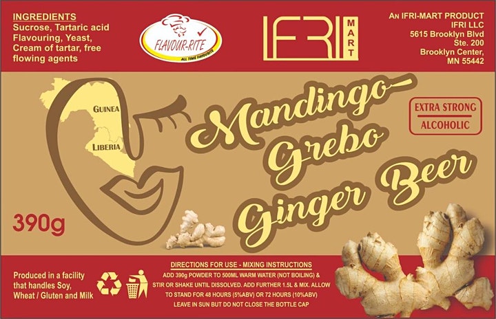 Mandingo Grebo Ginger Beer